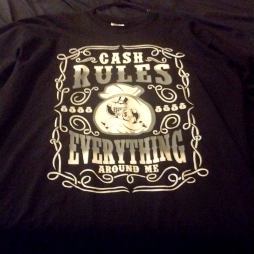 Shaka C.R.E.A.M monopolyman, 3XL, black